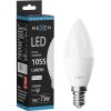 Mexen Nova, LED žárovka E14, C37, 10W, teplá - 3000K, 1055 lm - L102-E14-1030-01