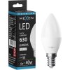 Mexen Nova, LED žárovka E14, C37, 6W, teplá - 3000K, 630 lm - L102-E14-0630-01