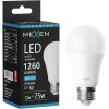 Mexen Nova, LED žárovka E27, A60, 12W, studená - 6500K, 1260 lm - L100-E27-1265-01