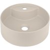 Deante Silia, granitové umyvadlo na desku 360x360x125 mm, béžová, DEA-CQS_5U4B