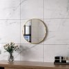 ErgaRoundMirror50x50cmGoldenFrame 2