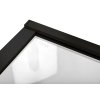 Rea, Sprchová kabina REA Hugo Double Black 100x100, KPL-K6602