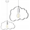 Rea, ZÁVĚSNÁ LAMPA ŠEDÁ CLOUD, OSW-00452