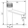 mexen zero bateria umywalkowa chrom 71600 00
