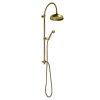 Reitano Rubinetteria, ANTEA sprchový sloup k napojení na baterii, hlavová a ruční sprcha, bronz, SET036