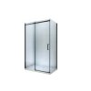 49300 8 mexen omega sprchovaci kut 160x70cm 8mm sklo cierny profil cire sklo 825 160 070 70 00