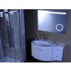 Sapho, ASTRO LED podsvícené zrcadlo 1000x700mm, kosmetické zrcátko, MIRL4