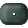 Mexen ROSA umyvadlo, 50x40 cm, tmavě zelená, 21095047