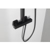 Sapho, DIMY sprchový sloup s termostatickou baterií, černý, DM322BL