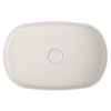 Sapho, INFINITY OVAL keramické umyvadlo na desku, 55x36 cm, Ivory, 10NF65055-2K