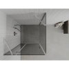Mexen Roma sprchový kout 80x80cm, 6mm sklo, chromový profil-šedé sklo, 854-080-080-01-40