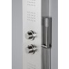 Sapho, PRESTIGE sprchový panel s termostatem. baterií 200x1400 mm, nerez, WN337