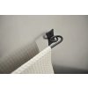 Sapho, REBECCA držák ručníků 450x61mm, černá, CC420