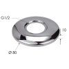 134991 sapho rozeta 80 20mm chrom rs8020