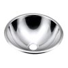 Sapho, Zápustné umyvadélko nerezové, průměr 355 mm, 13029.B