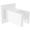 mexen cube uchwyt prysznicowy bialy 79350 20