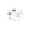184908 sapho prackovy ventil so spatnou klapkou 1 2 x3 4 chrom