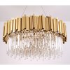 Toolight, závěsné svítidlo ze zlatých křišťálů E14 APP601-C, zlatá, OSW-08913