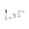 mexen cube bateria wannowa chrom 72932 00