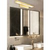 Toolight - LED nástěnné svítidlo nad zrcadlo 60cm APP837-1W, zlatá, OSW-07015