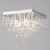 Toolight - Křišťálová stropní lampa 4xE14 40W APP515-4C, chromová, OSW-00072