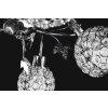 Toolight - Křišťálová stropní svítilna 5xE27 60W 300750, chromová, OSW-05688