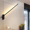 Toolight - LED nástěnné svítidlo 12W 92CM APP372-1W, černá, OSW-09756