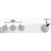 Toolight - Stropní kovová lampa GLAMOUR 3xE27 60W APP672-3C, chromová, OSW-05642