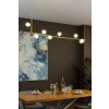 Toolight - Závěsná kovová lampa 8xG9, zlatá, OSW-03402