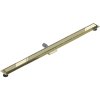 Mexen Flat nerezový sprchový žlab 120 cm vzor M13, 2v1, zlatá, 1510120