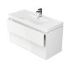 Cersanit - SET B106 CREA skrinka + CREA 100 umývadlo, Biela, S801-280
