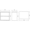 54061 5 cersanit skrinka pod umyvadlo na dosku 80cm biely lesk cersanit crea s924 005