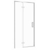 Cersanit Larga, křídlové dveře do otvoru 100x195cm, levé provedení, 6mm čiré sklo, chromový profil, S932-121