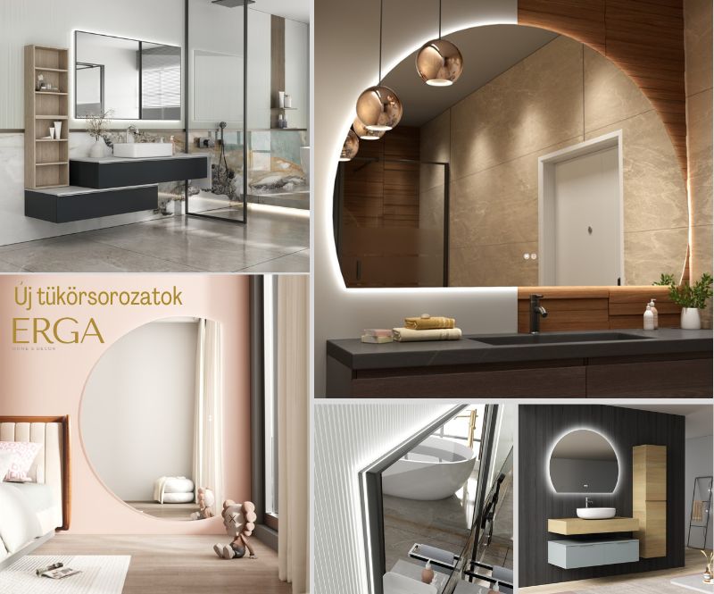 A fürdőszobai LED tükrök világa
