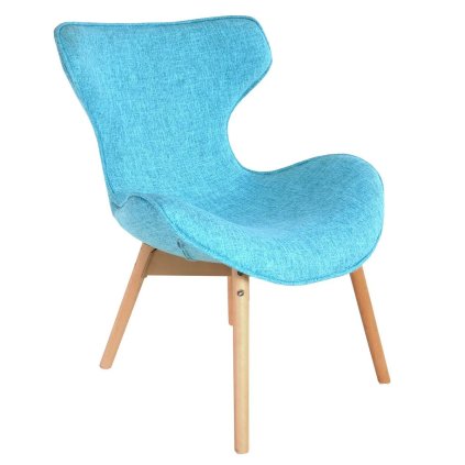 Tutumi, fa szék Fox 50x55x83cm Y-717, türkiz, KRZ-09004