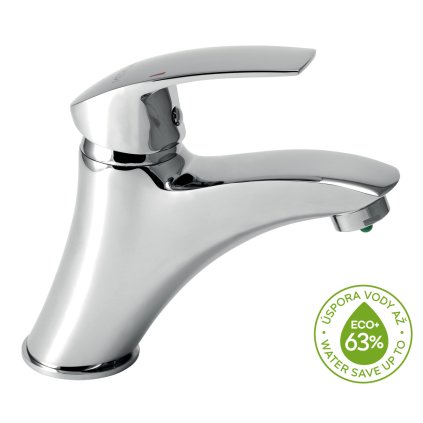 Novaservis Metalia ECO + Mosdócsap lefolyó nélkül, króm, 57002 / 1.0E