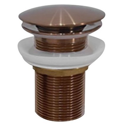 Sapho, AURUM mosogató lefolyó 5/4", click-clack, vörös arany, ND-AU300