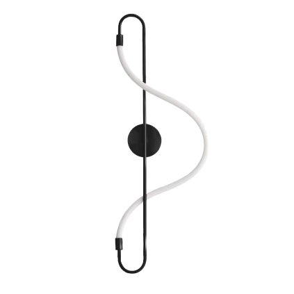 Szerszámlámpa, LED fali lámpa Long Black APP857-W, fekete-fehér, OSW-04032