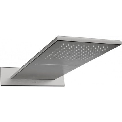 Mexen Waterfall rozsdamentes acél zuhanyfej Slim 50 x 22 cm, grafit, 79190-66