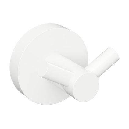 Sapho, X-ROUND WHITE dupla horog, fehér, XR202W