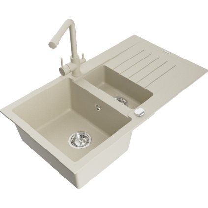 233316 mexen matias granitovy drez 900x505x200 mm 1 5 komorovy a bezova bateria duero bezova 6502 69 671600 69