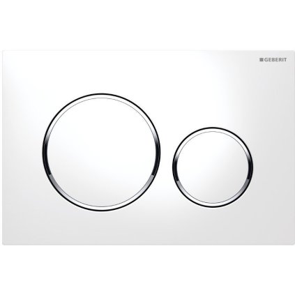Geberit Sigma20 - Sigma20 vezérlőgomb, fehér / króm 115.882.KJ.1