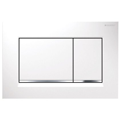 Geberit Sigma30 - Sigma30 vezérlőgomb, fehér / króm 115.883.KJ.1