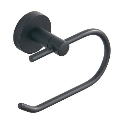 Mexen tartozékok, REMO WC papír tartó gyűrű, fekete, 70507333-70