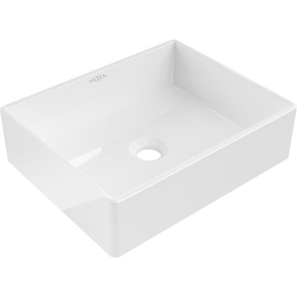 Mexen Goya, asztali mosogató 40 x 32 cm, fehér, 22184000