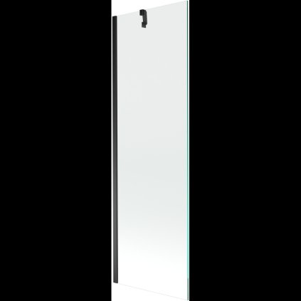 Mexen Next, kádparaván 1 szárny 60 x 150 cm, fix szárny, 6 mm átlátszó üveg, fekete profil, 895-060-000-00-00-70