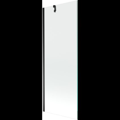 Mexen Next, kádparaván 1 szárny 70 x 150 cm, fix szárny, 6 mm átlátszó üveg, fekete profil, 895-070-000-00-00-70