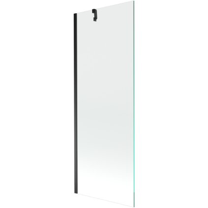 Mexen Next, kádparaván 1 szárny 70 x 150 cm, fix szárny, 6 mm átlátszó üveg, fekete profil, 895-070-000-00-00-70