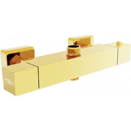 44260 mexen cube termostaticka bateria s hornym pripojenim zlata 77250 50