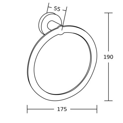 57643 mexen prislusenstvo tiber drziak na uteraky ring chrom 7050532 00